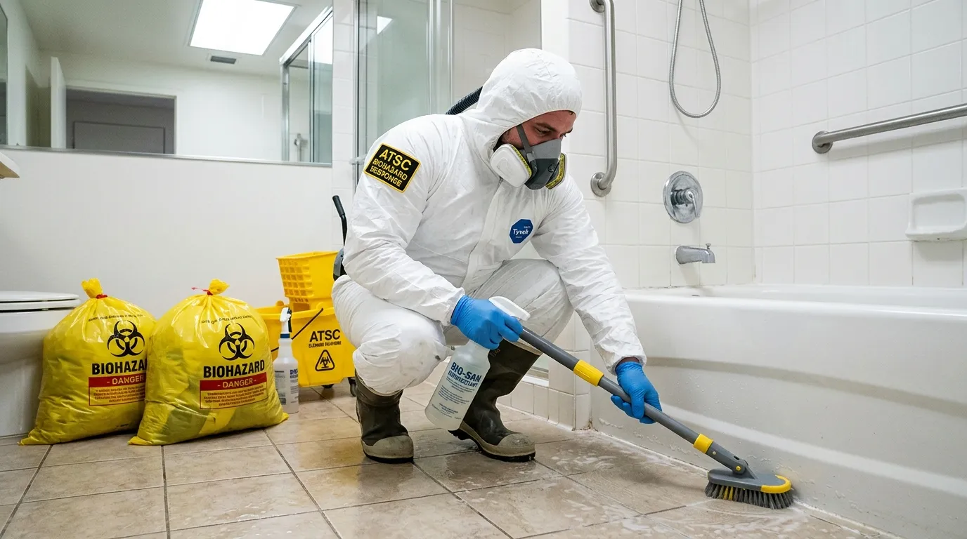 Decontamination equipment deployed for Blood Cleanup in Minneapolis